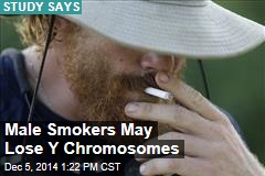 Male Smokers May Lose Y Chromosomes