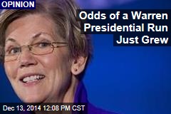 Odds of a Warren Presidential Run Just Grew