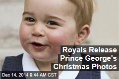 Royals Release Prince George&#39;s Christmas Photos
