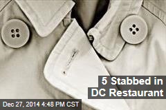 5 Stabbed in DC Restaurant