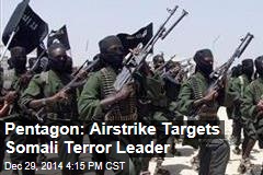 Pentagon: Airstrike Targets Somali Terror Leader