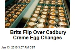 chocolate creme cadbury brits changes egg flip newser