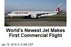 World&#39;s Newest Jetliner Makes 1st Commercial Flight