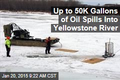 Up to 50K Gallons of Oil Spills Into Yellowstone River