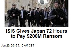 ISIS to Japan: Hand Over $200M or 2 Hostages Die