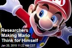 Researchers Making Mario Think for Himself
