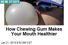 How Chewing Gum Makes Your Mouth Healthier