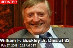 William F. Buckley Jr. Dies at 82