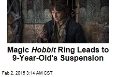 Boy Suspended for &#39;Terroristic&#39; Hobbit Threat