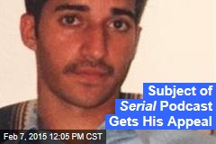 Subject of Serial Podcast Gets His Appeal