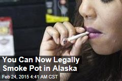 Pot Officially Legal in Alaska Today