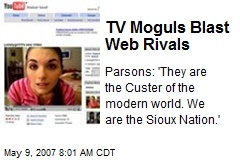TV Moguls Blast Web Rivals