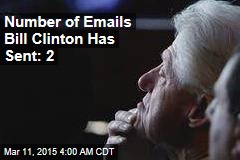 Bill Clinton &#39;Doesn&#39;t Use Email&#39;