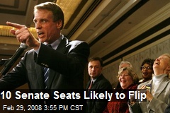 10 Senate Seats Likely to Flip
