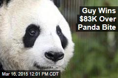 Guy Wins $83K Over Panda Bite