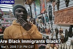 Are Black Immigrants Black?