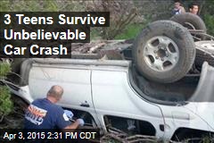 3 Teens Survive Unbelievable Car Crash