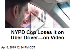 NYPD Cop Loses It on Uber Driver&mdash;on Video