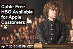 Cable-Free HBO Available for Apple Customers