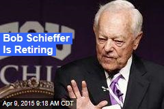 Bob Schieffer Is Retiring