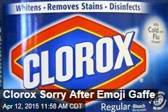 Clorox Sorry After Emoji Gaffe