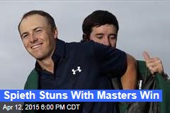 Spieth Stuns With Masters Win