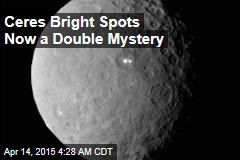 Ceres Bright Spots Now a Double Mystery