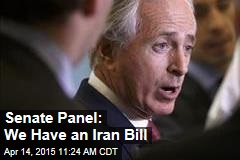 Senate Panel: We Have an Iran Bill