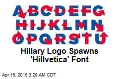 Hillary Logo Spawns &#39;Hillvetica&#39; Font