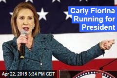Carly Fiorina Running for President