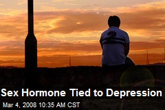 Sex Hormone Tied to Depression
