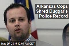 Arkansas Cops Shred Duggar&#39;s Police Record