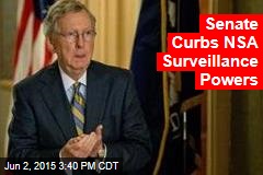 Senate Curbs NSA Surveillance Powers