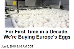 For First Time in a Decade, We&#39;re Buying Europe&#39;s Eggs