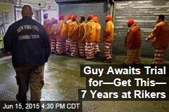 Guy Awaits Trial for How Long at Rikers?