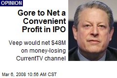 Gore to Net a Convenient Profit in IPO