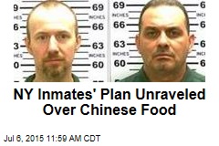 NY Inmates&#39; Plan Unraveled Over Chinese Food