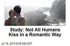 Study: The Romantic Kiss Isn&#39;t a Universal Behavior