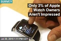 Only 3% of Apple Watch Owners Aren&#39;t Impressed