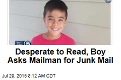 Desperate to Read, Boy Asks Mailman for Junk Mail