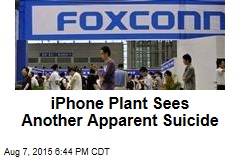 Apple&#39;s Foxconn Sees Another Apparent Suicide