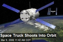Space Truck Shoots Into Orbit