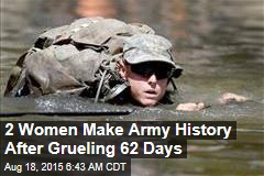 2 Women Make Army History After Grueling 62 Days