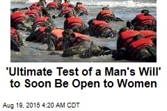 Navy Chief: No Reason Women Can&#39;t Be SEALs
