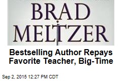 Bestselling Author Repays Favorite Teacher, Big-Time