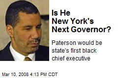 Is He New York's Next Governor?