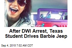 After DWI Arrest, Texas Student Drives Barbie Jeep