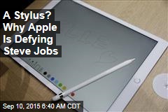 A Stylus? Why Apple Is Defying Steve Jobs