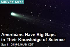 Americans Have Big Gaps in Their Knowledge of Science