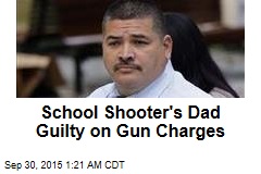School Shooter&#39;s Dad Guilty on Gun Charges